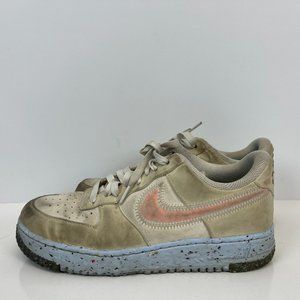 Nike Air Force 1 Crater Shoes Coconut Milk Cream Mens Size 9